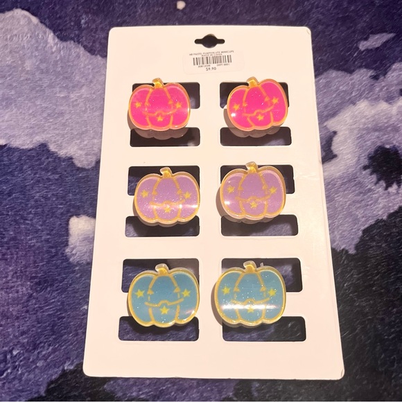 Sweet Society Pastel Pumpkin Hair Clip Set ☆o-[･o･]-o尸 ★ Bundle only please ★ - Picture 2 of 2